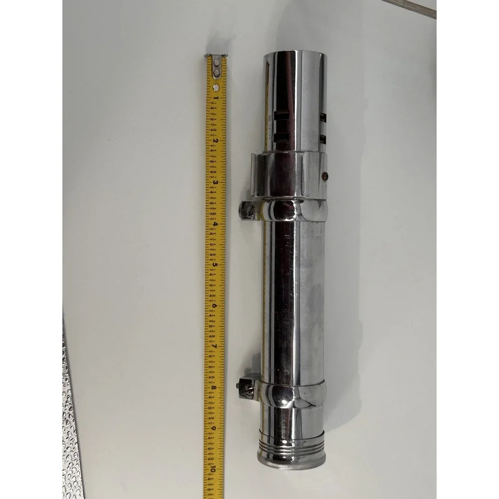 Vintage Heiland Research Corp Chrome Flash Star Wars‎ Lightsaber King Sol
